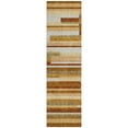 thumbnail image 2 of Addison Rugs Chantille Indoor/Outdoor Transitional Stripes Paprika Washable Runner Rug, 2'3" x 7'6", 2 of 6