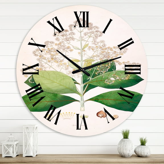 Designart 1 in Quartz Traditional Wall Clock
