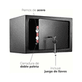 thumbnail image 2 of Caja Fuerte Con Llave 9 Pulgadas 1600 Malubero  Color Negro, 2 of 4