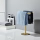 thumbnail image 4 of Golden towel rack bracket, independent towel rack, SUS304 stainless steel towel rack bracket, bathroom tower pole, 4 of 5