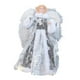 thumbnail image 1 of Muñeca de ángel en del , estatua creativa reutilizable, delicada figura de ángel, decoración navideña para dormitorio, mesa, cafetería, Plata, 1 of 8