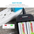thumbnail image 3 of Tenergy TN141 9V Smart Charger and 4 Pack of Centura 9 Volt Rechargeable Batteries, 3 of 6