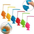 thumbnail image 4 of Artibetter Tea Strainer Silicone Strainer Silicone Tea Infuser Tea Filter Infuser Tea Maker Leaf Tea Fish Shape, 4 of 8