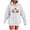 White B, variant on Enjoytime Hoodies for Women Halloween Ghost Cute Printed Long Sleeve Pullover Tops Fall Winter Casual Loose Crewneck Sweatshirt