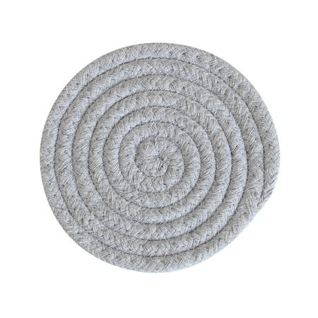 

Jpgif 24cm Cotton Insulation Mat Meal Mat Woven Anti Scalding Table Mat Bowl Mat Nordic Simple Pot Mat Cotton Insulation Mat