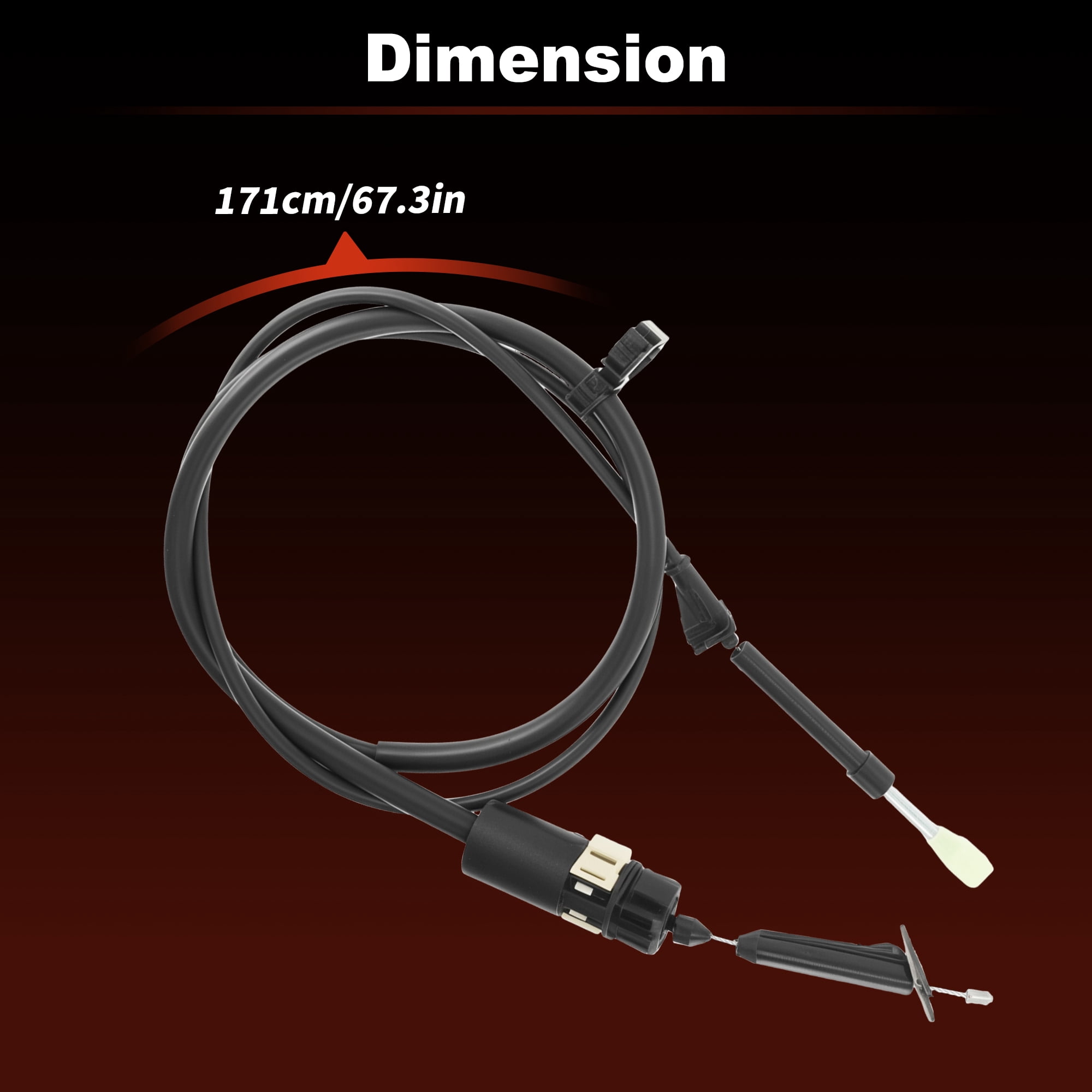 Unique Bargains Throttle Valve Cable for Ram 2500 and 3500 Models from 1998 to 2004