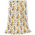 thumbnail image 2 of Fotbe Harvest Scarecrow Pattern Manta de Franela Acolchonada con Estampado, Súper Suave y Esponjosa, Extra Grande para Sofá, Cama, Uso Todo el Año-40"x30", 2 of 7