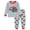 Red, variant on FEDPOP Boy Pajamas Truck Pjs Long Sleeve Sleepwear Crew Neck 6T