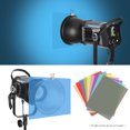 thumbnail image 3 of Andoer 9 * 2 Colors/set Transparent Filter 30 * 21cm/ 12 * 8.3in Overlays Tinted Correction Gels Light Filters Sheets for LED Light Studio Flash Strobe DJ Light, 3 of 7