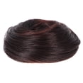 thumbnail image 4 of Moño de pelo liso, moño para el cabello, moño para mujer, extensión de moño Updo, postizo de cola de caballo para mujer, moño de Donut para cabello, 4 of 4