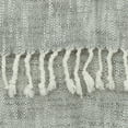 thumbnail image 2 of Rizzy Home  Color Block with Stripes Woven Throw Grey/ Natural, 2 of 5