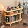 thumbnail image 2 of Fsbecl Adjustable Media Storage Cabinet, 30 x 15.7 x 35.4 Inches, 2 of 7