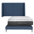 thumbnail image 1 of Colchón Matrimonial Trini Restonic + Box Base Cama Slim + Cabecera Milan Azul Denim, 1 of 10