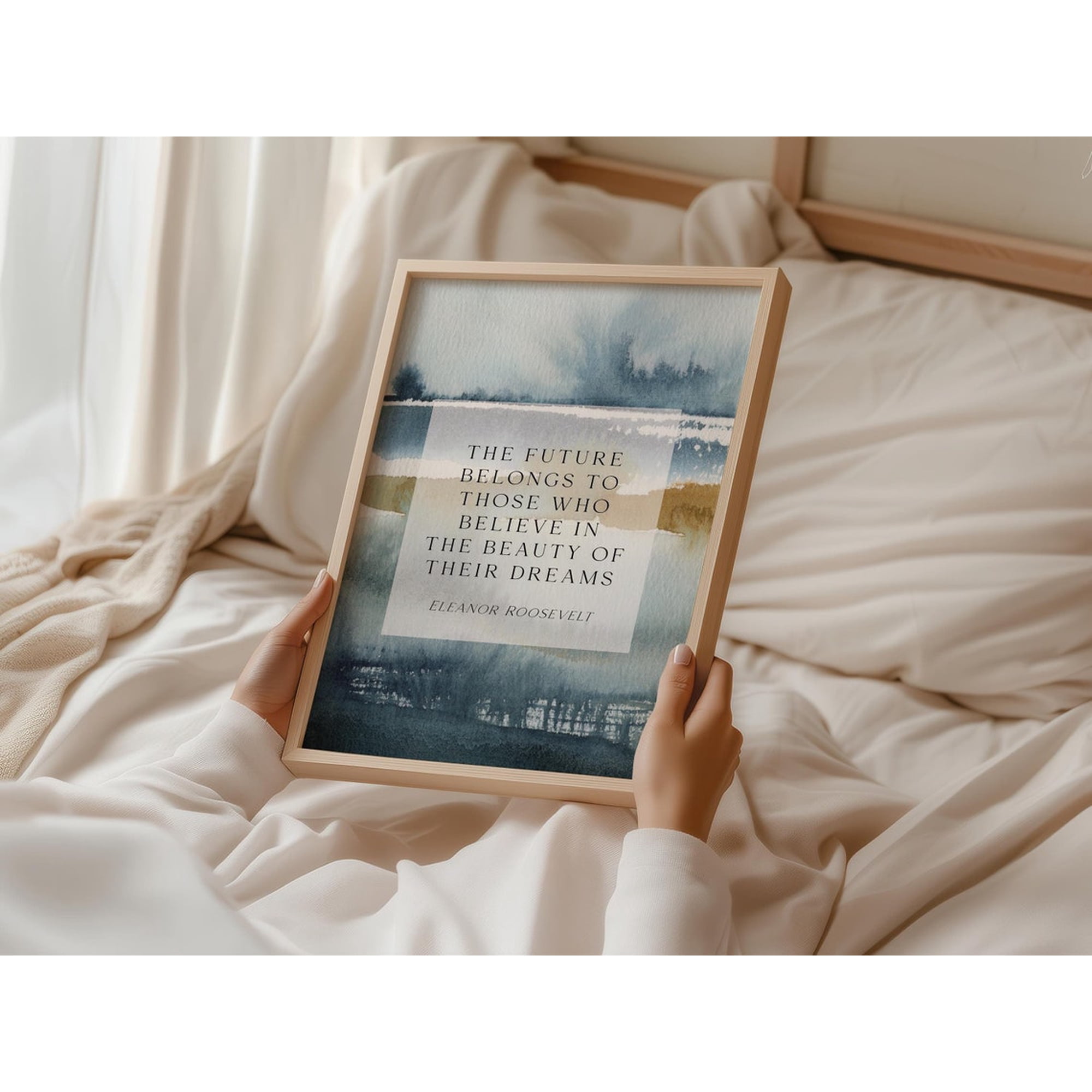 Inspirational Courage Quote Wall Art Print Motivational Home Decor
