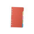 thumbnail image 4 of STOBOK 25Pcs Assorted Color A6 Notebook Dividers with Tab Cards for Office Use, 4 of 5