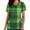 Green a20, variant on snilers St Patricks Day Scrubs for Women V Neck Irish Shamrock Print Scrub Tops Soft Nurse Uniform Shirts with Pockets S-5XL
