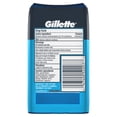 thumbnail image 3 of Gillette Cool Wave Clear Gel Men's Antiperspirant and Deodorant 3.8 oz, Pack of 5, 3 of 4