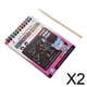thumbnail image 1 of Nota de papel para raspar,Juego de para raspar,suministros de kits de manualidades artísticas,Kits de proyectos de manualidades para niños,pintura para ,Cuaderno para, 1 of 7