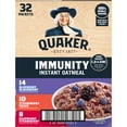 thumbnail image 3 of Quaker Instant Oatmeal Immunity Variety Pack, 32 Packets, 3 of 10