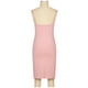 thumbnail image 5 of Vestido cruzado a la cadera con abertura plisada de color liso con cuello en V y tirantes para mujer Fridja  hj5879, 5 of 9
