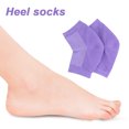 thumbnail image 2 of Gel Hidratante Talón Hugtrwg Calcetines Pies Agrietados Protector Piel Seca Dura Morado, 2 of 3