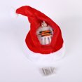 thumbnail image 3 of Gorro de Papá Noel navideño Gorro de juguete divertido Gorro de Papá Noel navideño para niños mayores de 6 años, 3 of 8