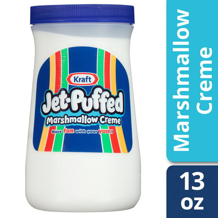 (4 Pack) Kraft Jet-Puffed Marshmallow Creme, 13 oz