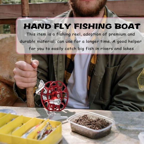 TELOLY 4Set Durable Fly Reel for Fishing Reels and Saltwater Fly Fishing Reel