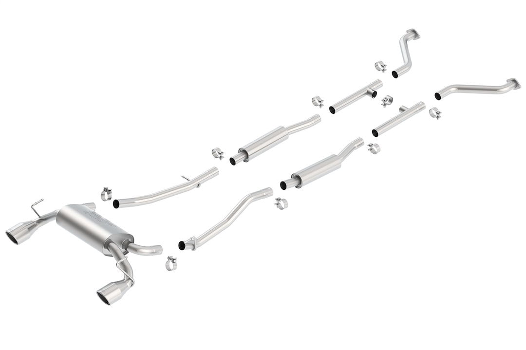 BORLA EXHAUST 140427 97-04 CORVETTE C5/ZO6 5.7L V8 /M RWD 2DR