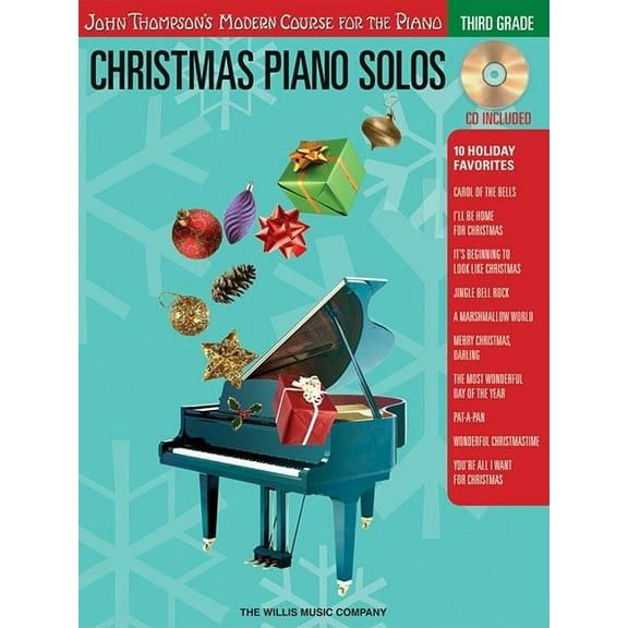 Christmas Piano Solos: Third Grade