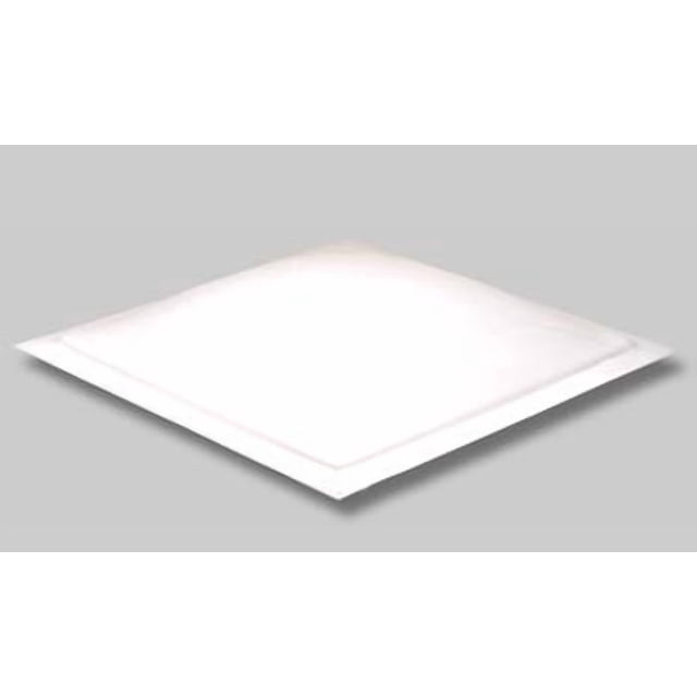 Specialty Recreation Skylight SL2222C 4-1/2 Inch High Bubble Type Dome; Mounts Outside RV; Square; For 22 Inch Length x 22 Inch Width Opening; 25-1/2 Inch Length x 25-1/2 Inch Width Flange; Clear