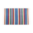 thumbnail image 2 of Lmueinov Mexican Blanket Striped Tablecloth Large Square Fringe Cotton Mexican Serape Tablecloth for Party Wedding Decorations Outdoor Table Cover, 2 of 6