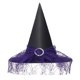 thumbnail image 1 of Buy 2 get 10% off Aldult Halloween Witch Hat Mesh Hat Polyester Hat Popular!, 1 of 2