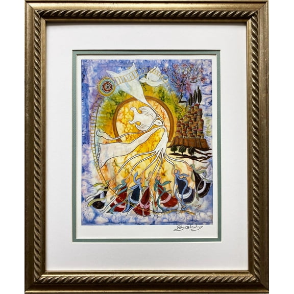 Rothenberg "Gathering the Diaspora" FRAMED Signed Art Generic