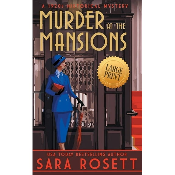 High Society Lady Detective Murder at the Mansions: A 1920s Historical Mystery, Book 7, (Hardcover)