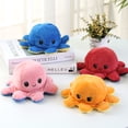 thumbnail image 2 of El peluche de pulpo reversible original, muestra tu estado de ánimo sin decir una palabra, 2 of 3