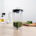 thumbnail image 3 of Restaurantware-Hi Tek 64 Ounce Commercial Blender Jar, 1 Replacement Jar For Heavy-Duty Commercial Blender - 'S' Shaped Blade, Shatterproof, Clear Tritan Container, For Juices Or Smoothies, 3 of 10