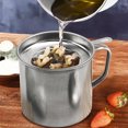 thumbnail image 3 of CNKOO 1Set Stainless Steel Reusable Coffee Filter Set  Tea Infuser Strainer  Kitchen Oil Storage Pot  Bacon Fat Container  Coffee Maker Accessory ZZZ, 3 of 6
