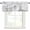 Grey, variant on White Gray Marble Kitchen Valances for Windows, Modern Minimalist Abstract Texture Bathroom Window Valances 42x12 Inch Rod Pocket Window Treatments Valance Curtains for Living Room Bedroom Decor