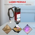 thumbnail image 2 of Riwcyla 5.5W Module 450nm Engraving Head Adjustable Focal Length High Engraving Leather Wood Acrylic for Engraving Machine Router Cutting Machine, 2 of 6