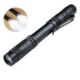 thumbnail image 6 of Arghm Mini Pen Flashlight,AAA Battery,Purple LED,Aluminum Alloy,Clip Light,7 Hours Run Time,2x AAA Battery, 6 of 8