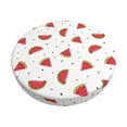 thumbnail image 1 of Disketp Hand Drawn Watermelon Funda Redonda para Taburete, Funda de Cojín para Silla de Bar Suave y Elástica-12 inch, 1 of 7