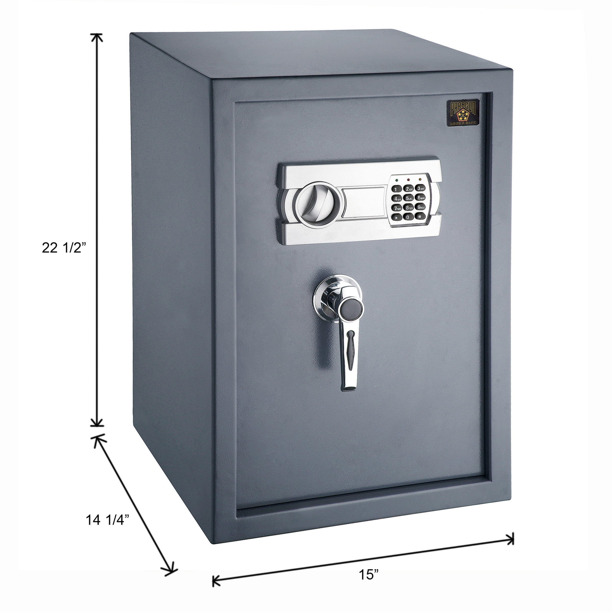 Paragon Lock and Safe Electronic Safe Jewelry Home Security Digital Heavy Duty 