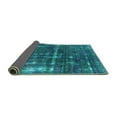 thumbnail image 2 of Ahgly Company Indoor Rectangle Oriental Turquoise Blue Industrial Area Rugs, 4' x 6', 2 of 4