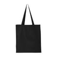 thumbnail image 2 of Q-Tees - 14L Shopping Bag - Q125300 - Black - Size: One Size, 2 of 3