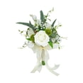 thumbnail image 1 of Bouquet de boda para la novia Flower Flower Decorative Bride que sostiene el ramo para la graduación del aniversario del Día de Valentín, 1 of 9