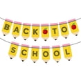 thumbnail image 2 of Back to School Banner Pencil Shape Classroom Decoration for School Party Opening Day Decor, 2 of 3