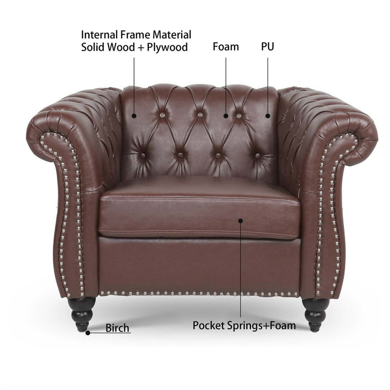 Chesterfield club sofa hot sale