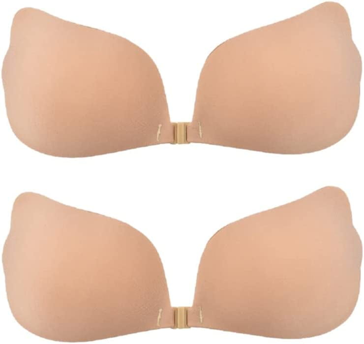 MITALOO Sticky Push Up Adhesive Invisible Backless Bra Magic Nipple