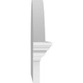 thumbnail image 4 of Ekena Millwork 24"W x 12-7/8"H x 2-3/4"P Segment Arch 3 Spoke Architectural Grade PVC Combination Pediment, 4 of 7